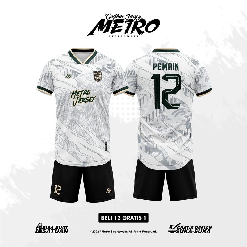 Jersey Futsal/Bola Custom Design Full Printing 0
