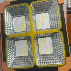 【Garansi 1 tahun】lampu emergency solar panel Lampu Darurat Portabel 3000W  LED Isi Ulang Cas Tenaga Surya & Listrik Tahan Air  untuk Camping & Pasar Malam - Gantung