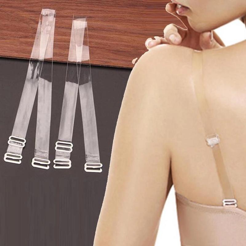 áo ngực dây trong suốt áo ngực Dây áo ngực trong suốt mặc áp cup Bộ Mở Rộng Dây…