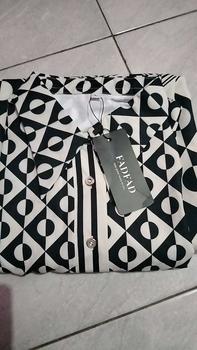 Product Review of FADFAD 【Ready stock】Gaun kemeja lebar A-line dasi kupu-kupu pelangsing pinggang lengan panjang gaya retro dan dewasa untuk wanita from R**a 0