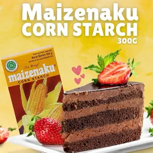 Maizenaku Tepung Maizena 300g - Corn Starch untuk Kue dan Dessert Berkualitas Tinggi pelembut roti kental manis Sachet isi