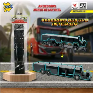 RKC Official Store Aksesoris sasis/interior/dudukan dan bangku Miniatur Bus UHD Tronton