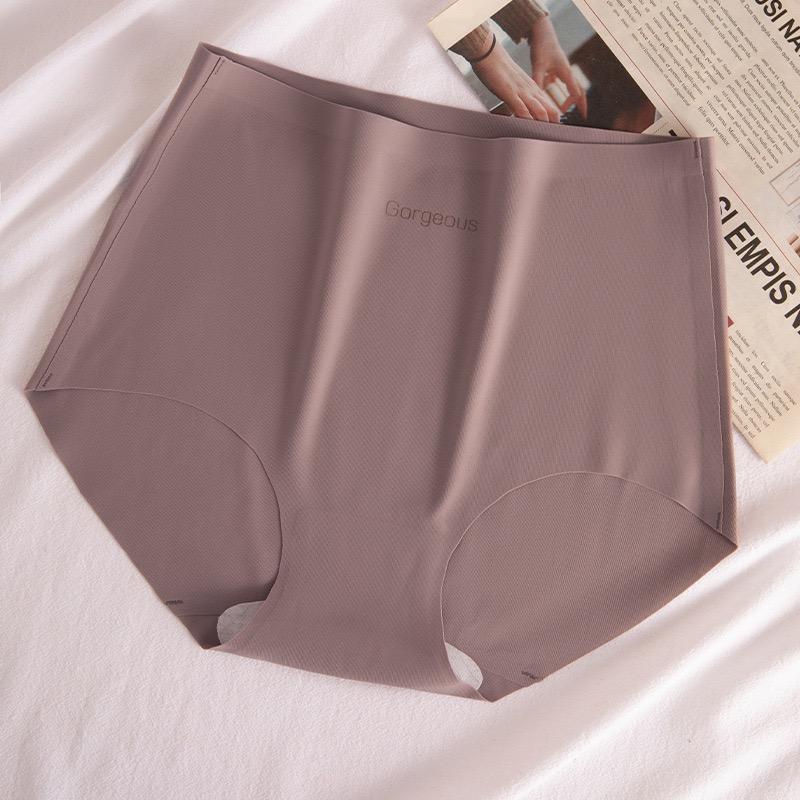 Product Introduction of High waist seamless underwear ice silk yoga fitness women breathable 7A antibacterial crotch girls girls sports new comfortable 9