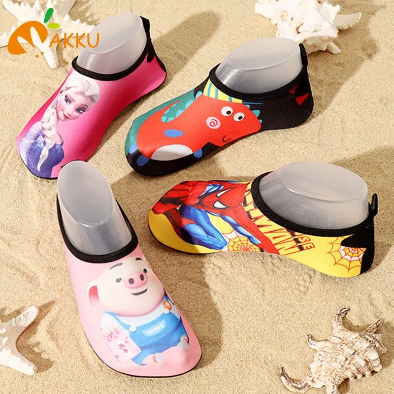 Kasut pantai tidak licin untuk kanak-kanak, kasut air untuk menyelam, berenang, bayi, AKKU