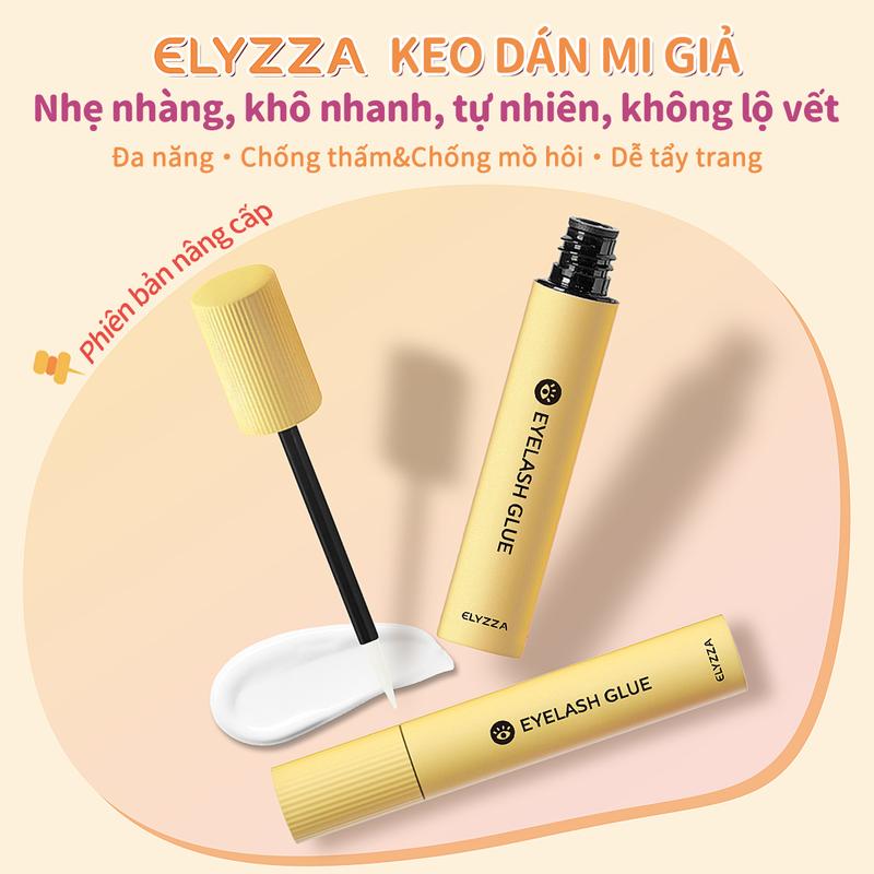 KEO DÁN MI GIẢ ELYZZA Keo Dùng Để Ghép Mi Giả Keo Dán Lông Mi Trong Suốt Siêu chắc chắn Không có dư lượng thích hợp cho mắt nhạy cảm keo dán mi không thấm nước