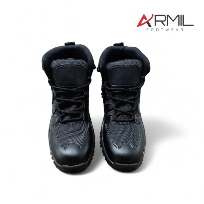 Sepatu Taktis PDL Tactical Boot Pria Anti Slip Hitam Krem Shoes Kerja 5