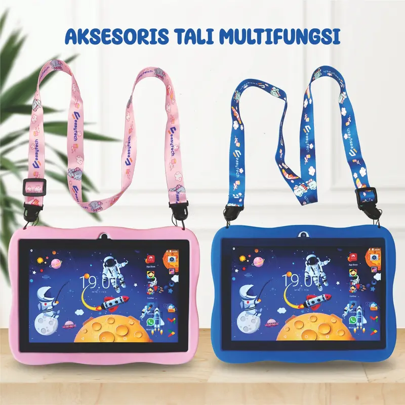 Tablet Anak Android Easytech E-18 Layar Sentuh IPS 8 Inch WiFi Only / Tablet Belajar Anak Edukasi paket  tablet q  tab 6