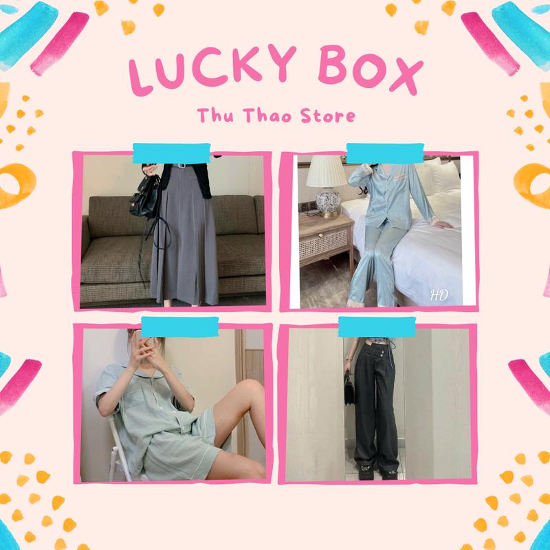 [Túi mù thời trang] Túi mù may mắn, random quần áo, set đồ ngủ, chân váy Thu Thảo Store.