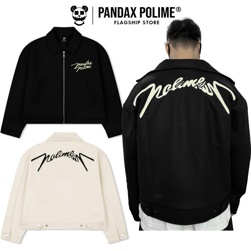  Áo khoác boxy jacket varsity local brand bomber chất dạ ép nỉ croptop unisex px pandax polime 