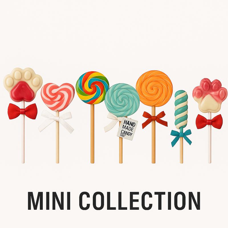 Bộ sưu tập MINI 3.5CM Kẹo mút vị trái cây chua ngọt lollipop không chất bảo quản - Kẹo thủ công handmade Bonzon