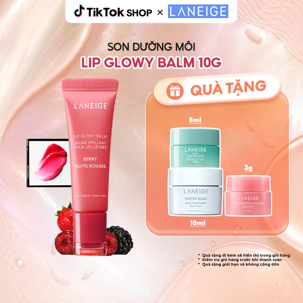 Son Dưỡng Môi LANEIGE Lip Glowy Balm 10g
