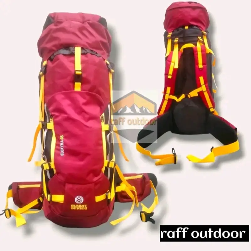 Tas CARRIER Mendaki Gunung 60 LITER Tas Hiking Kuat Awet 0