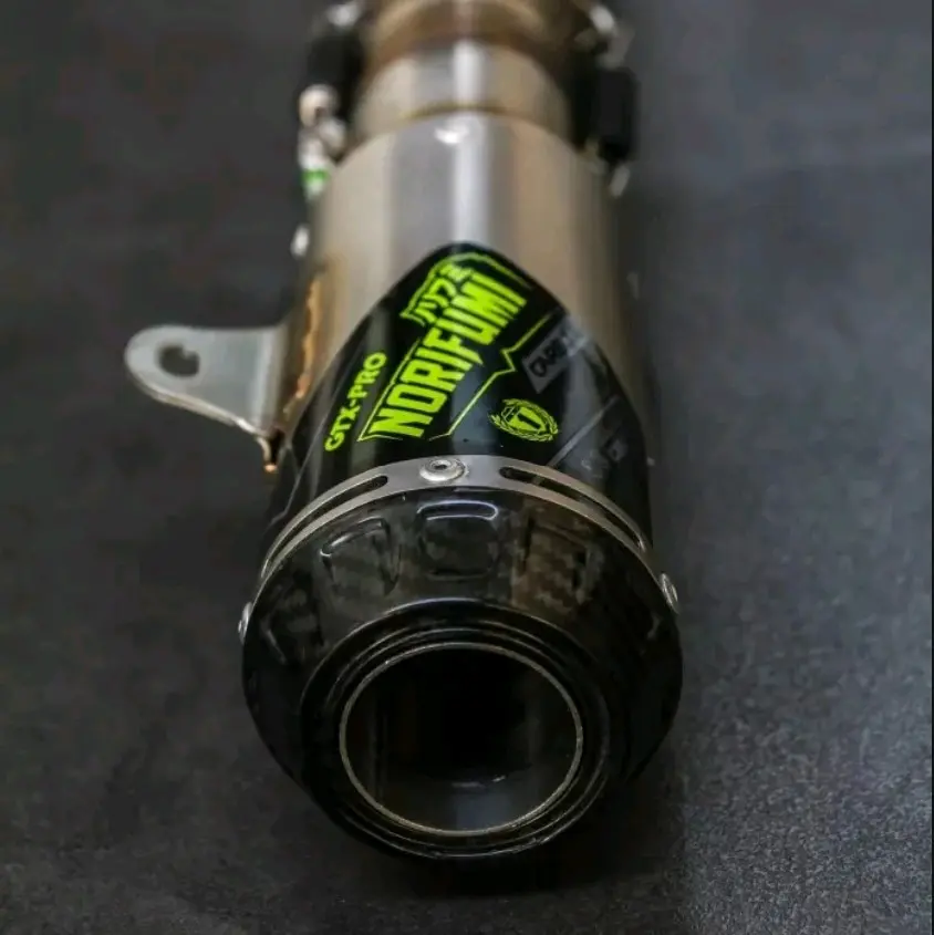 SILINCER ONLY NORIFUMI GTX INLET 50MM UNIVERSAL UNTUK SEMUA JENIS MOTOR (FREE LASER NAMA) Foto Motorcycle