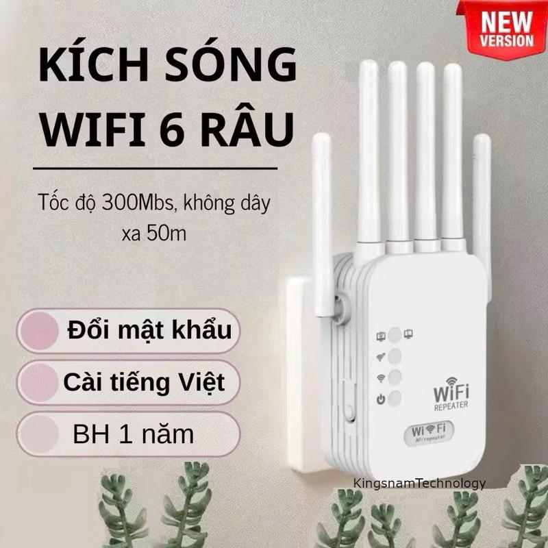 Bộ kích sóng Wifi 6 râu tốc độ cao 12000Mbs. Mở rộng vùng phủ sóng phát xuyên tường kết nối xa cải thiện tốc độ mạng Wifi, Cục kích sóng wifi không dây và có dây cải thiện tốc độ mạng