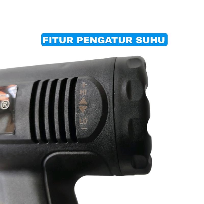 Mesin heat gun. Hot gun. Mesin pemanas hot air gun dryer heat solder thermal 4