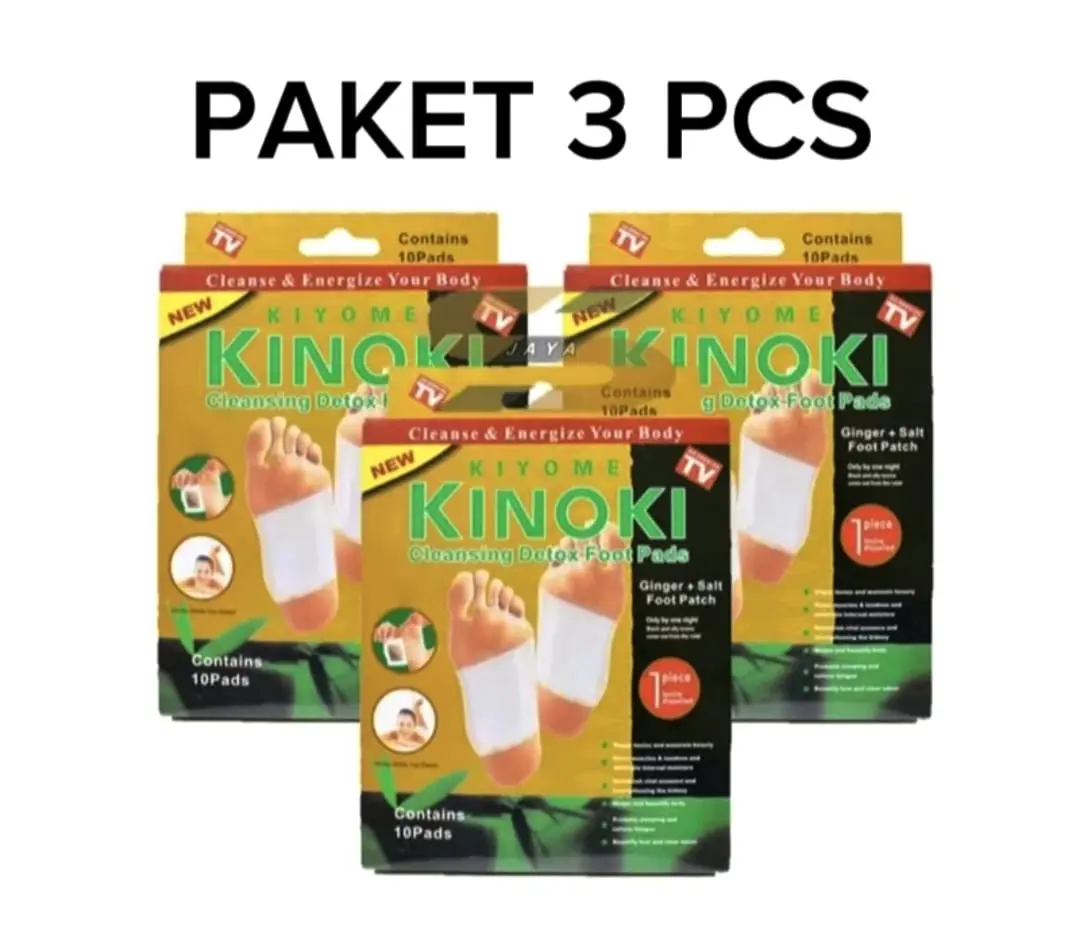 (PS) PAKET 30 PCS Kinoki Koyo Kaki Detox Kinoki Gold Emas Detox Masker Box Kinoki