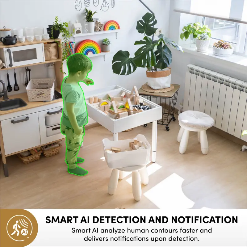 Prolink Smart IP Cam CCTV Wifi Indoor 3MP Full HD | 360° View | Baby Monitor Kamera 1
