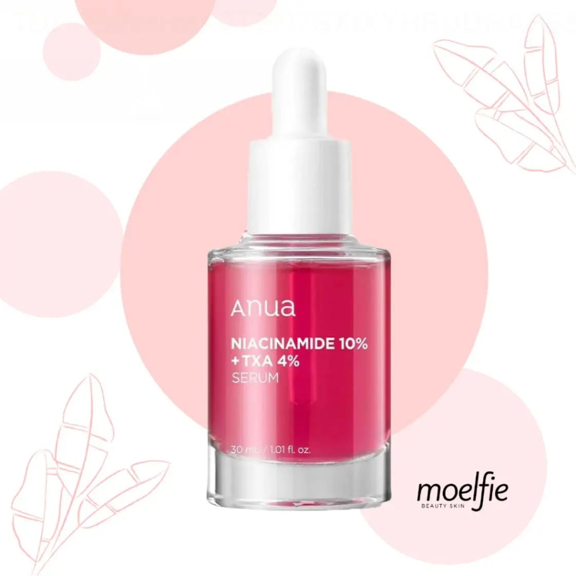 [READY STOCK - NEW PACKAGE] ANUA NIACINAMIDE 10% + TXA 4% TRANEXAMIC DARK SPOT REMOVING SERUM 30ML NLUYF9