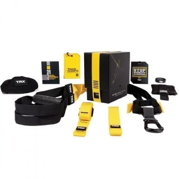 TRX PRO 3 import/ Tali Gym warna yellow/ bonus tas + buku + dvd latihan
