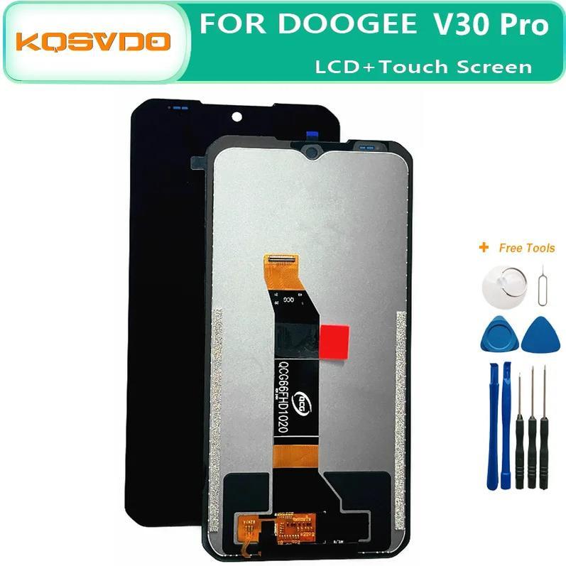 Màn hình LCD và màn cảm ứng digitizer chính xác cho DOOGEE V30 Pro 6,58", dùng…