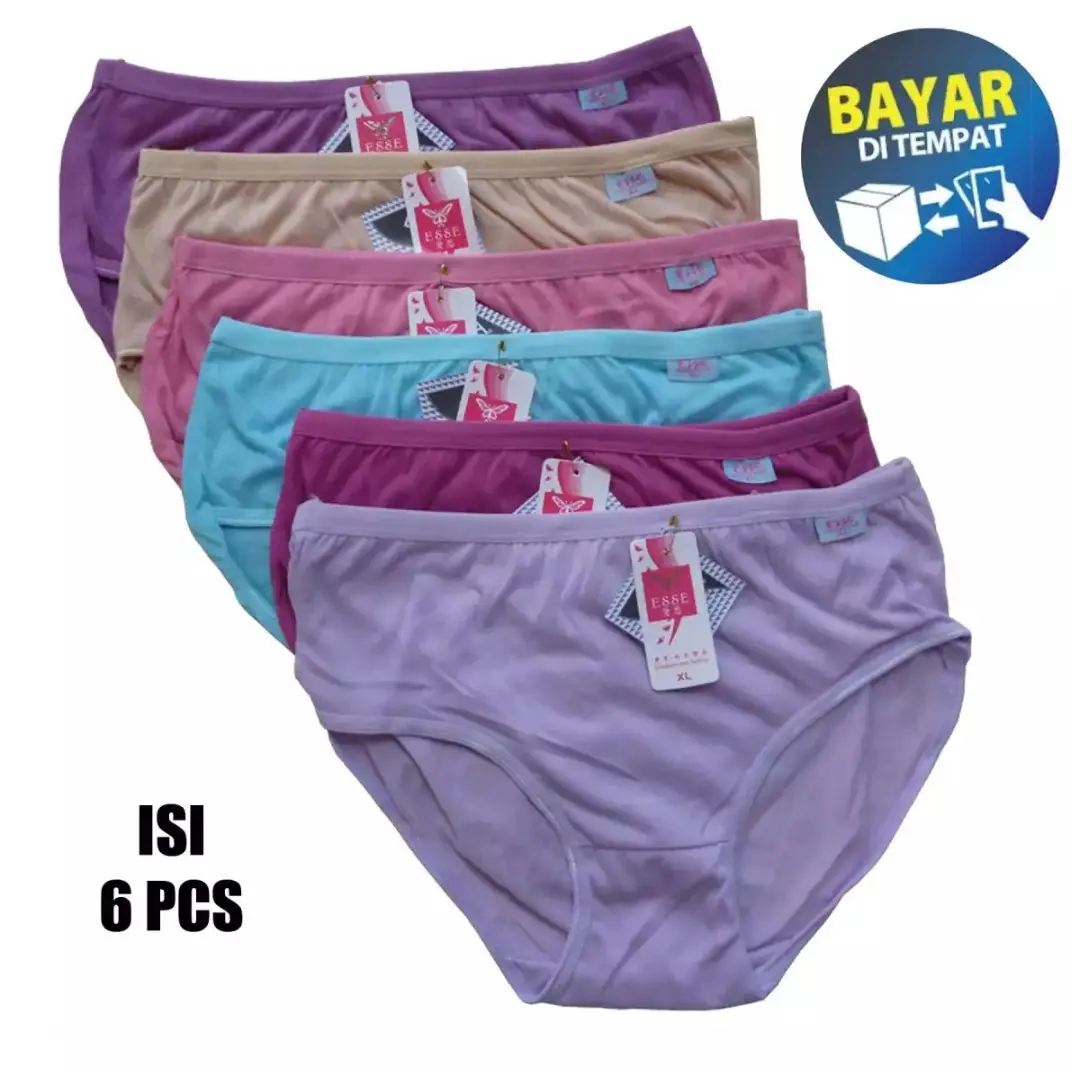 6 pcs ( setengah lusin ) Celana Dalam wanita, Celana Dalam EssE