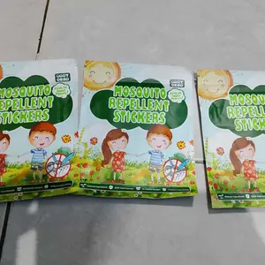 Baby Bear Mosquito Repellent Patch Stiker Anti-Nyamuk Aman untuk Bayi 60pcs