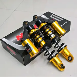 Shockbreaker Belakang Tabung Atas 280MM-340MM Copy Warna Full Hitam Jupiter Vega R Fizr - Rx King Supra Satu Pasang