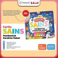 Gambar Buku Cerita Sains Pembentuk Karakter Hebat dengan Isi 260 Halaman dan Hardcover untuk Anak Usia 6+ - Ziyadbooks dari Flava bookstore Kab. Sukoharjo 1 Tokopedia