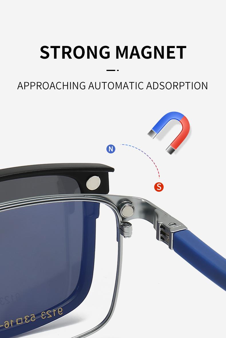 Product Introduction of Magnetic suction sleeve polarized sunglasses,night vision goggles, sunglasses clip, female frame trend,Driving Glasses,That Can Be Worn over Other Glasses Fit,Over Glasses Sunglasses, polarized style sunglasses,Anti UV Shades Eyewear Fashion, 3