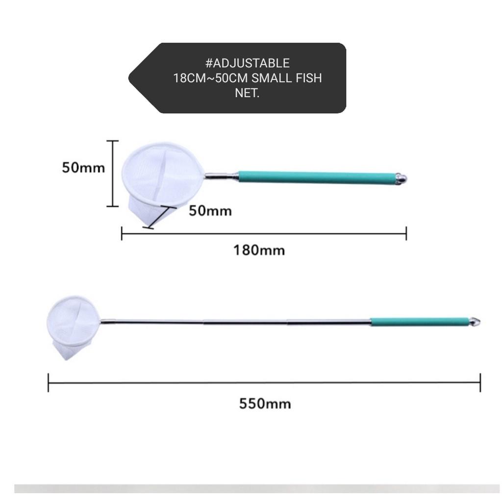 (1xPcs) Betta Fish Net Extendable Aquarium [Random Pattern]