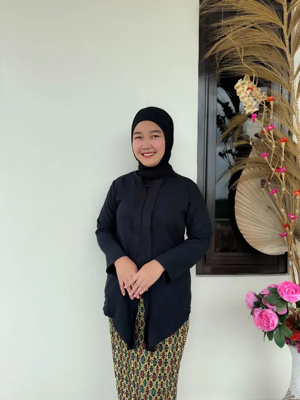 Kebaya Wanita Madura Kartini Tradisional Modern Tangan Panjang Kekinian Bahan Katun Mikro Premium 0