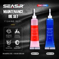Gambar SEASIR Reel Grease Oil 20ml x 2 Buah Bearing Oil & Gear Grease 20ml untuk Reel Pancing BC Bantalan Gulungan Pancing Putar Fishing Reel Lube & Engine Oil dari SeasirToko Kab. Tangerang 1 Tokopedia