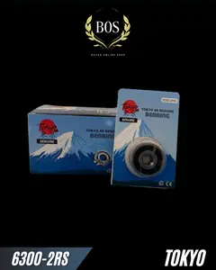 BEARING 6300-2RS (1box isi 10pcs) BANTALAN BEARING RODA DEPAN BELAKANG