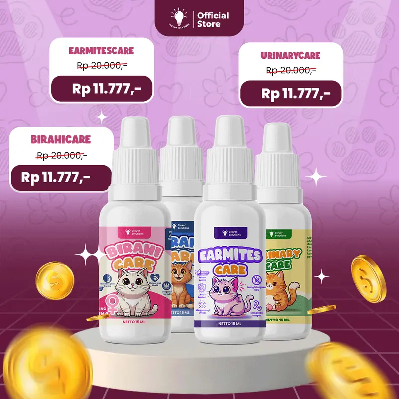 Clever Solutions - Promo Tanggal Kembar 07 Juli 2025, Diskon Lebih dari 80%, Stok Terbatas, Produk Kesehatan Anabul, Flashsale Kilat, Free Bubble Wrap, Pengiriman Aman 1