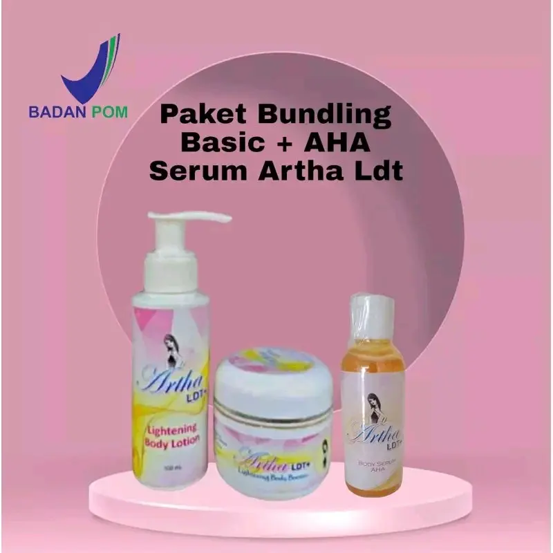 ARTHA LDT PAKET GLOWUP SERUM AHA Lotion