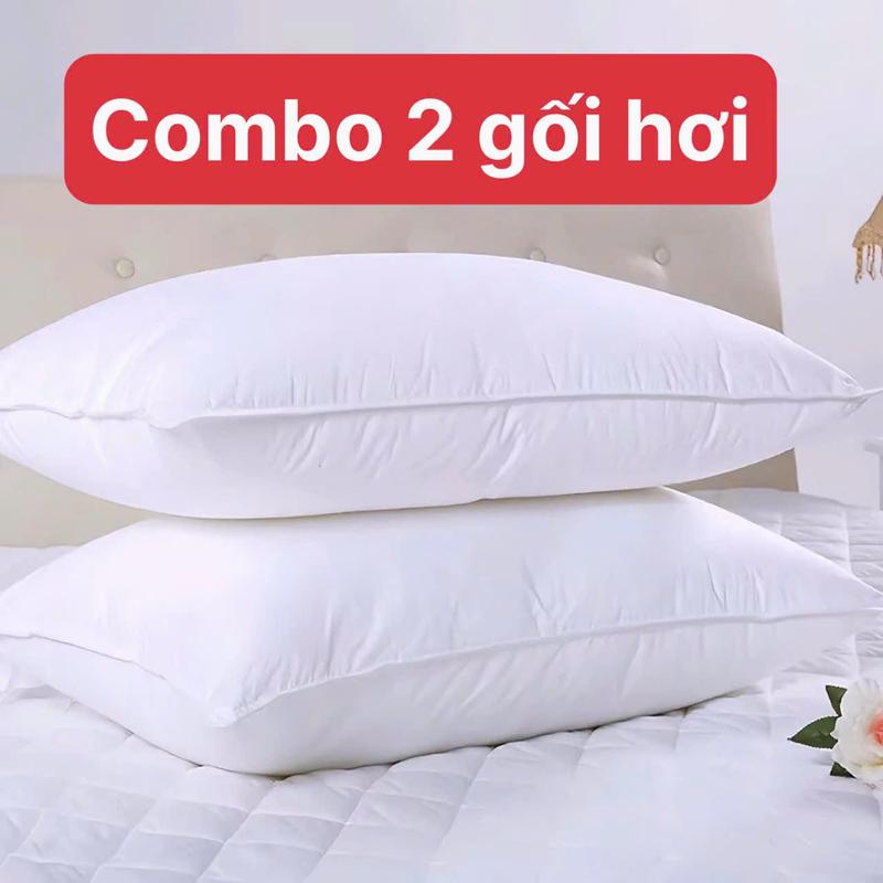 Combo cặp gối nằm 40/60 ép hơi