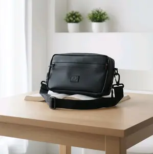 AR BAG.ID || handbag Pria AR XANDER 3 in 1 Waterproof dengan Tali Slingbag dan Handbag - Hitam, Selempang