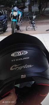 Product Review of stiker helm sticker helmet KYT TT COURSE from B**y 2