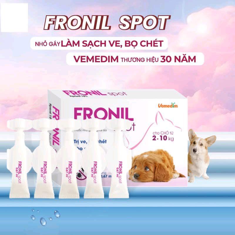Nhỏ Gáy Diệt Ve Bọ Rận Cho Chó Mèo Fronil Spot Vemedim