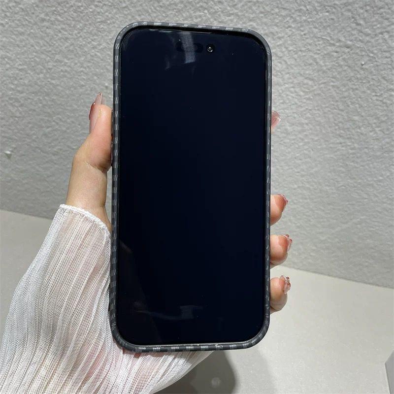 Maze Skeleton Carbon Case for iPhone 11 12 13 14 15 16 Promax Pro Aztech Case Carbon PC Softcase 6