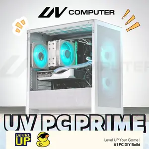 UV PC PRIME Geforce RTX 3050 6GB / Intel Core i3-12100F / DDR4 2x8GB 3200MHz / NVMe 512GB 2,200Mb/s / Komputer Gaming Editing Live Streaming Render Gamer Content Creator Stream