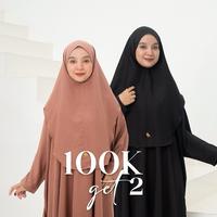 Gambar Maslaha Niqab | (ZHAFIRA SERIES) - (Bergo Saja) Zhafira Bergo Hitam | Bahan Shamira Stretch | Bergo Muslimah Instant Daily - Hitam dari Maslahaniqab Kab. Bandung 2 Tokopedia