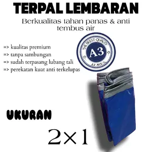 Terpal lembaran A3 merek KOREA ukuran mini 2×1 sudah berkualitas tahan panas dan anti tembus air,juga sudah di lengkapi lubang pengikat tali rekomed banget untuk gelaran warkop,tenda,penutup barang dagangan dll Mobil Ayam