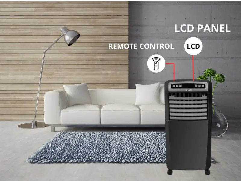 Sharp Air Cooler PJ-A55TY-B/W / PJA55TY / PJA55TYB / PJA55TYW 3