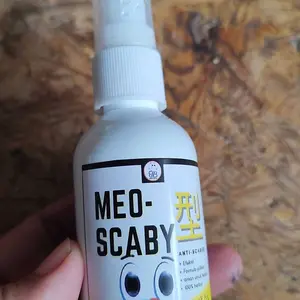 meo scaby obat jamur koreng luka borok penyakit kulit kucing spray 60ml