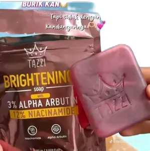 1 pic sabun burik tazzi cocok buat yang susah putih