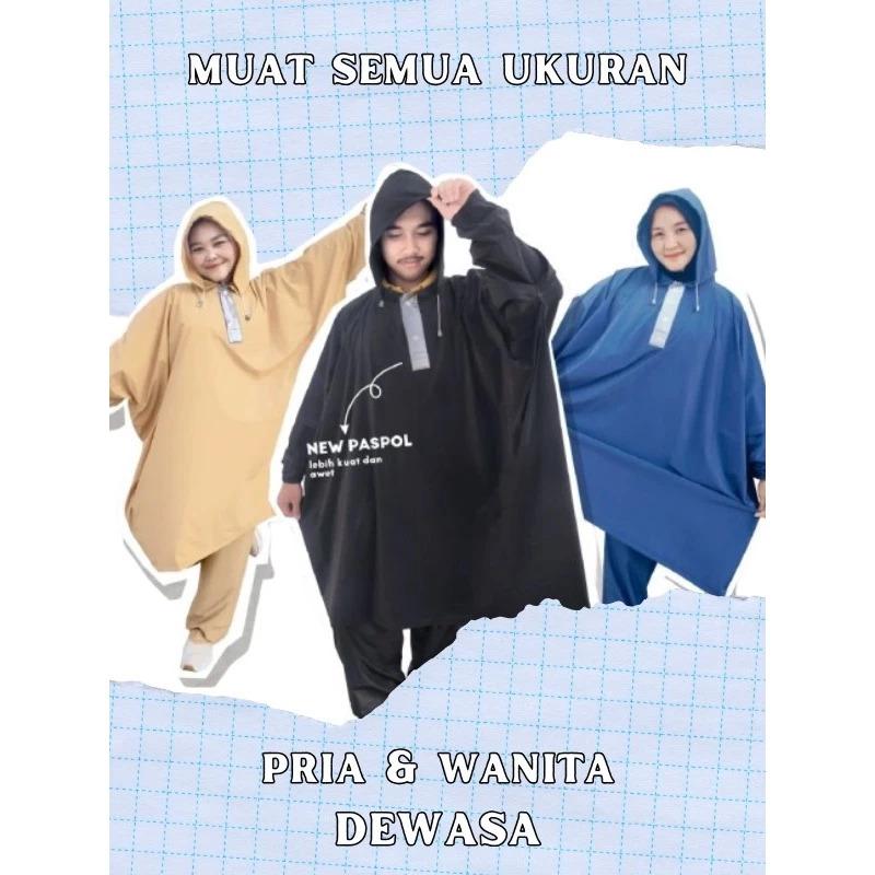 Paket Promo Hemat Jas Hujan Mantel Poncho Wanita Dewasa Atasan Baju Setelan Bawahan Rok Gratis Jas Hujan Setelan Baju Dan Celana Beli 1 Pasang Dapat 2 Pasang 4