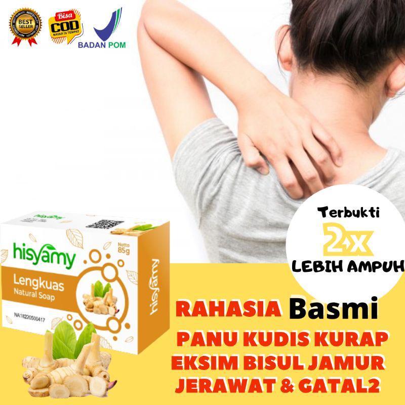 BPOM sabun untuk Wajah & Badan Anti Panu Jamur Anti Jamur Panu Kadas Kurap Gatal 80gr Sabun Herbal Lengkuas GROSIR  Best Seller Memutihkan Mencerahkan Selangkahan 0