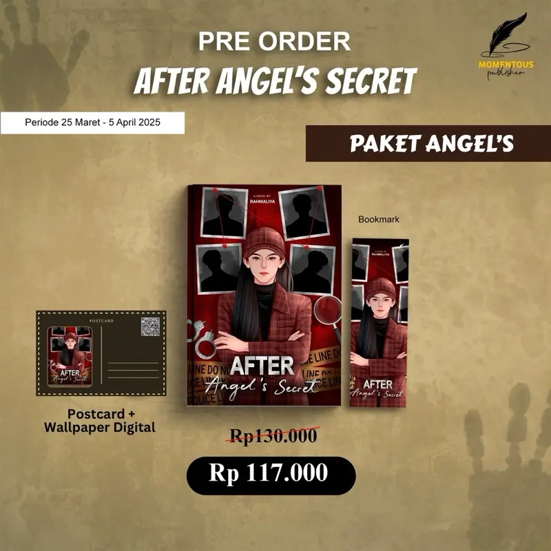 PO Novel After Angels Secret karya Rahmaliya