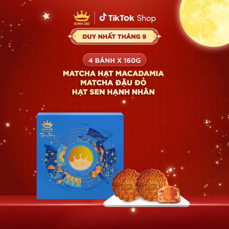 Hộp bánh trung thu Kinh Đô cao cấp - Trăng Vàng Hồng Ngọc An Thịnh/ An Phú